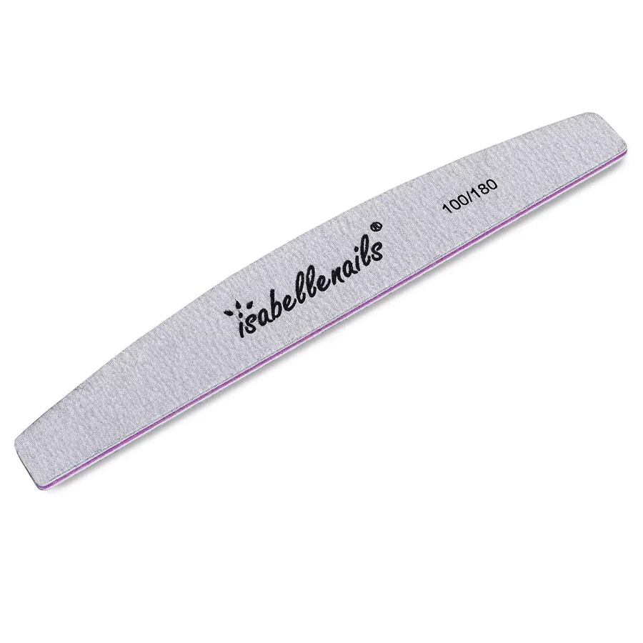 Pilnik do paznokci łódka zebra 100/180 5 sztuk