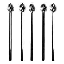 Szczoteczka do rzęs i brwi okrągła 5 sztuk