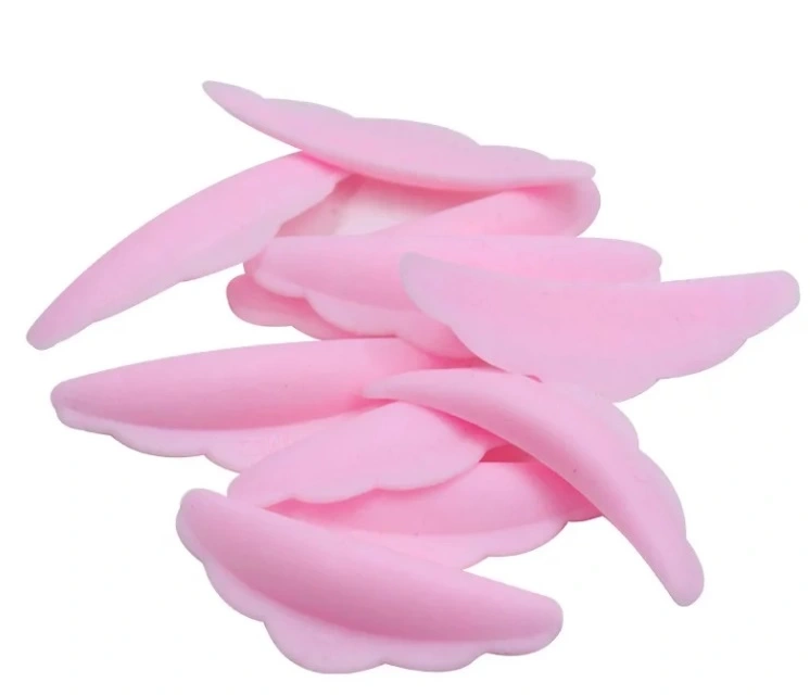 Różowe wałeczki do laminacji i liftingu rzęs 5 par