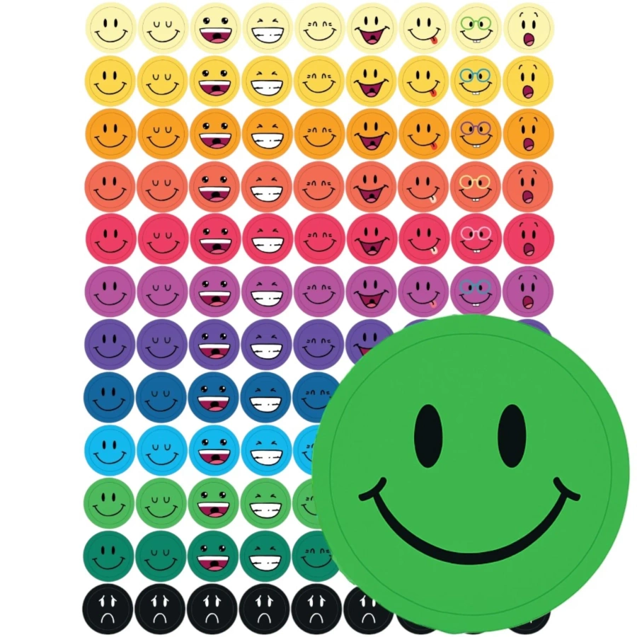 Naklejki motywacyjne dla dzieci 108 sztuk