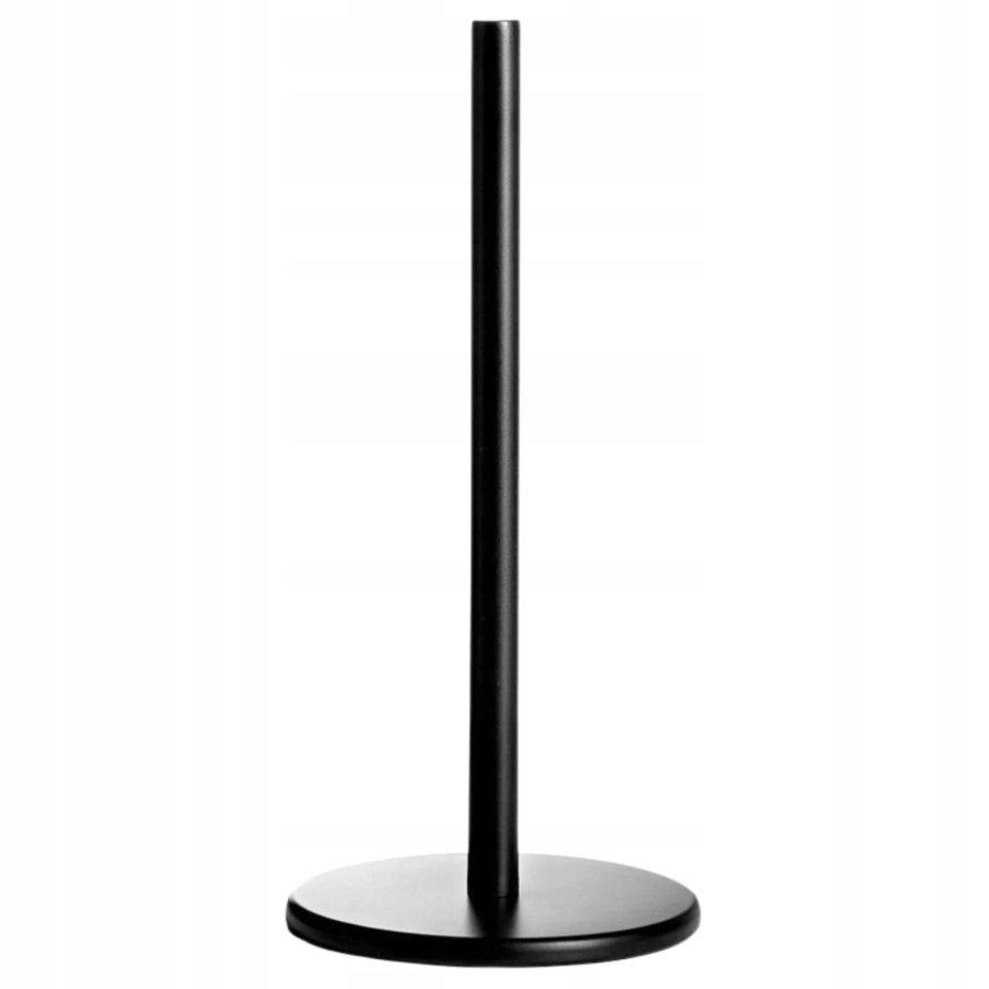 Uchwyt stojak na ręcznik papierowy kuchenny czarny 32x15 cm