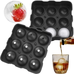 Silikonowa forma do kulistych kostek lodu