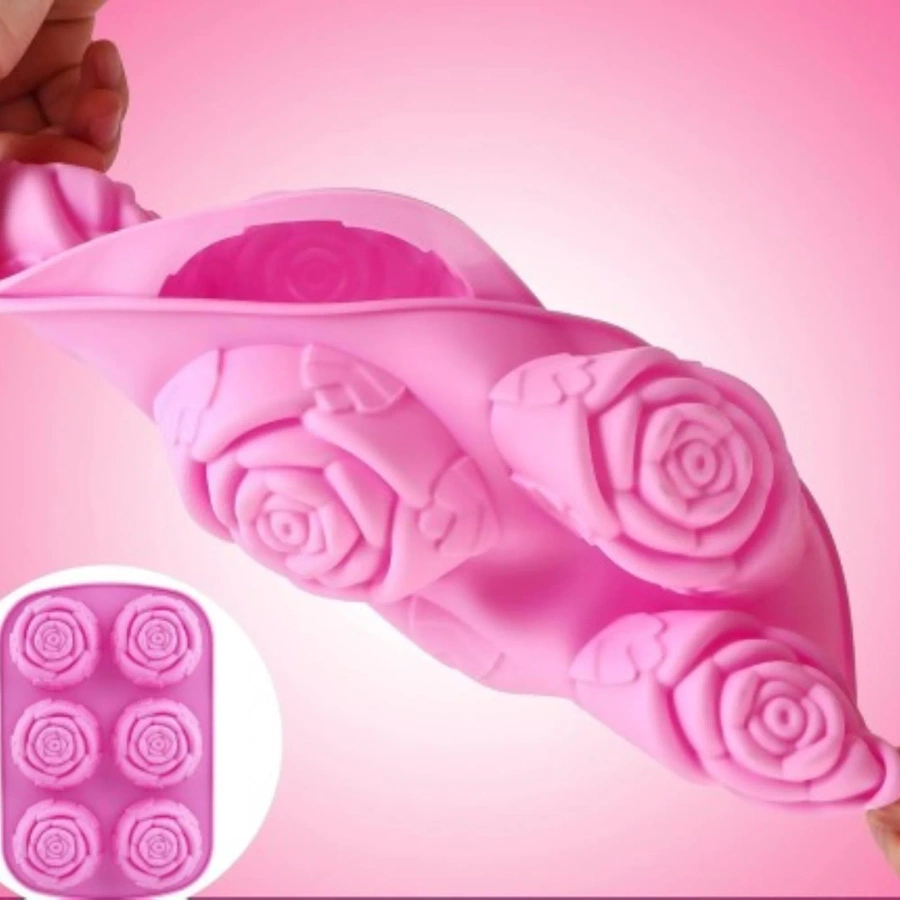 Silikonowa forma do babeczek i odlewu świec 24 cm