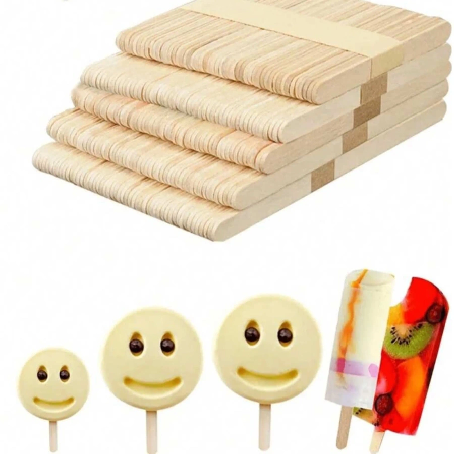 Patyczki szpatułki do lodów drewniane 11 cm 1000 szt