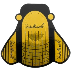 Szablony summer gold do przedłużania paznokci żelem 500 szt.