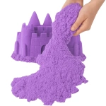 Piasek Kinetyczny 1 kg Fioletowy – Super Plastyczna Piaskolina dla Dzieci
