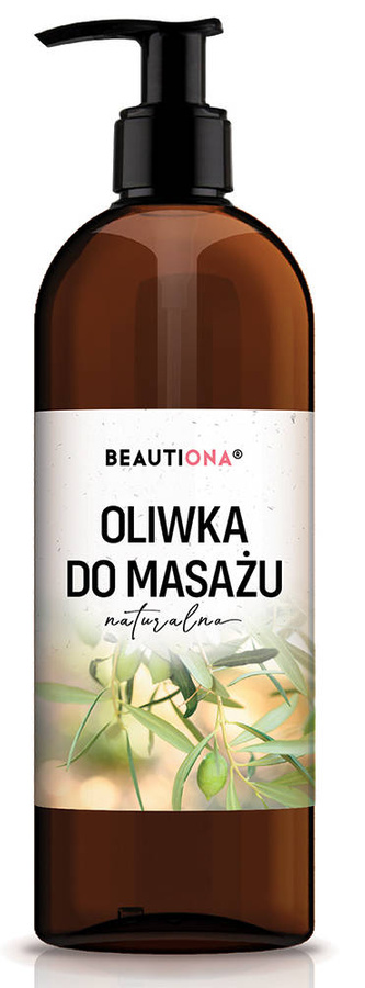 Oliwka olejek do masażu ciała naturalna 500 ml
