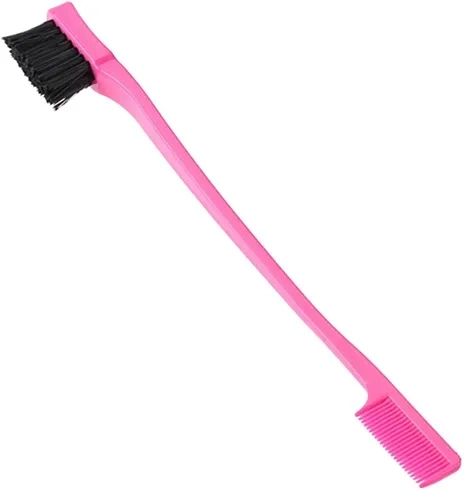 Szczoteczka do stylizacji włosów babyhair różowa