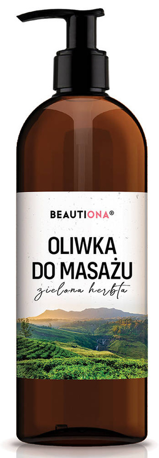 Oliwka olejek do masażu ciała zielona herbata 500 ml