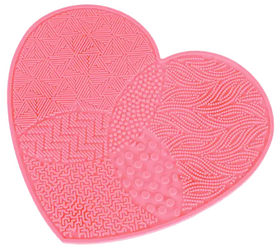 Myjka mata do czyszczenia pędzli - różowy