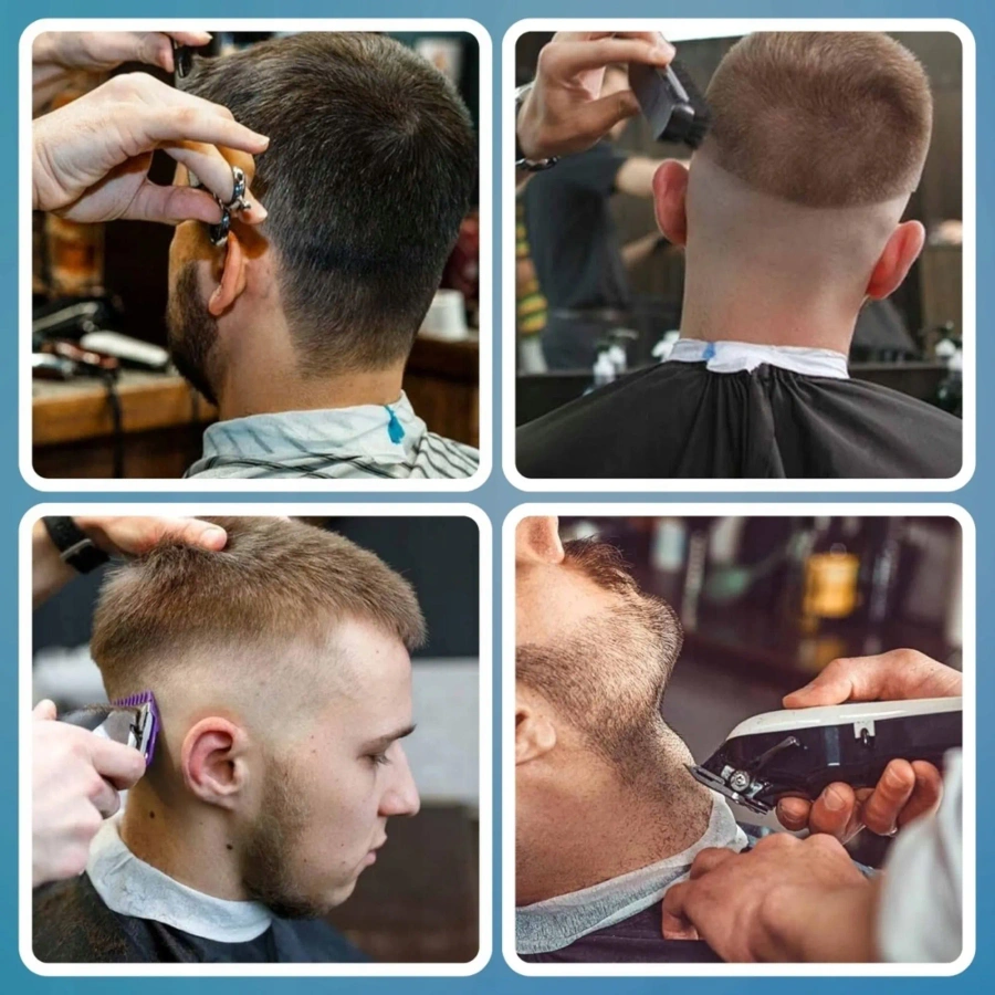 Kołnierze fryzjerskie barberskie w rolce 500 szt./ 5 rolek