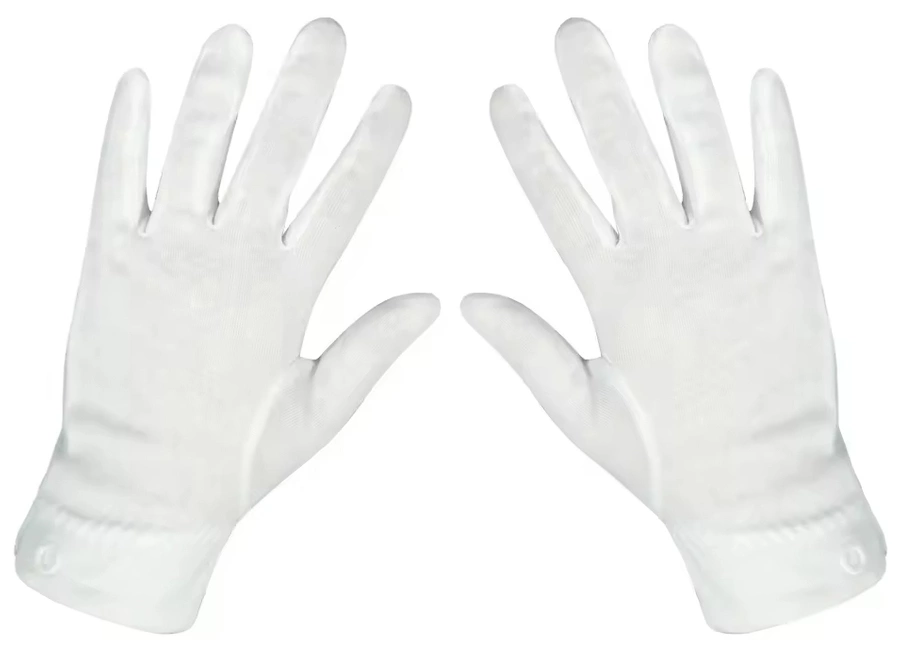 Rękawiczki bawełniane kosmetyczne białe 1 para
