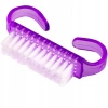 Szczoteczka do paznokci fioletowa z uchwytem 5 cm