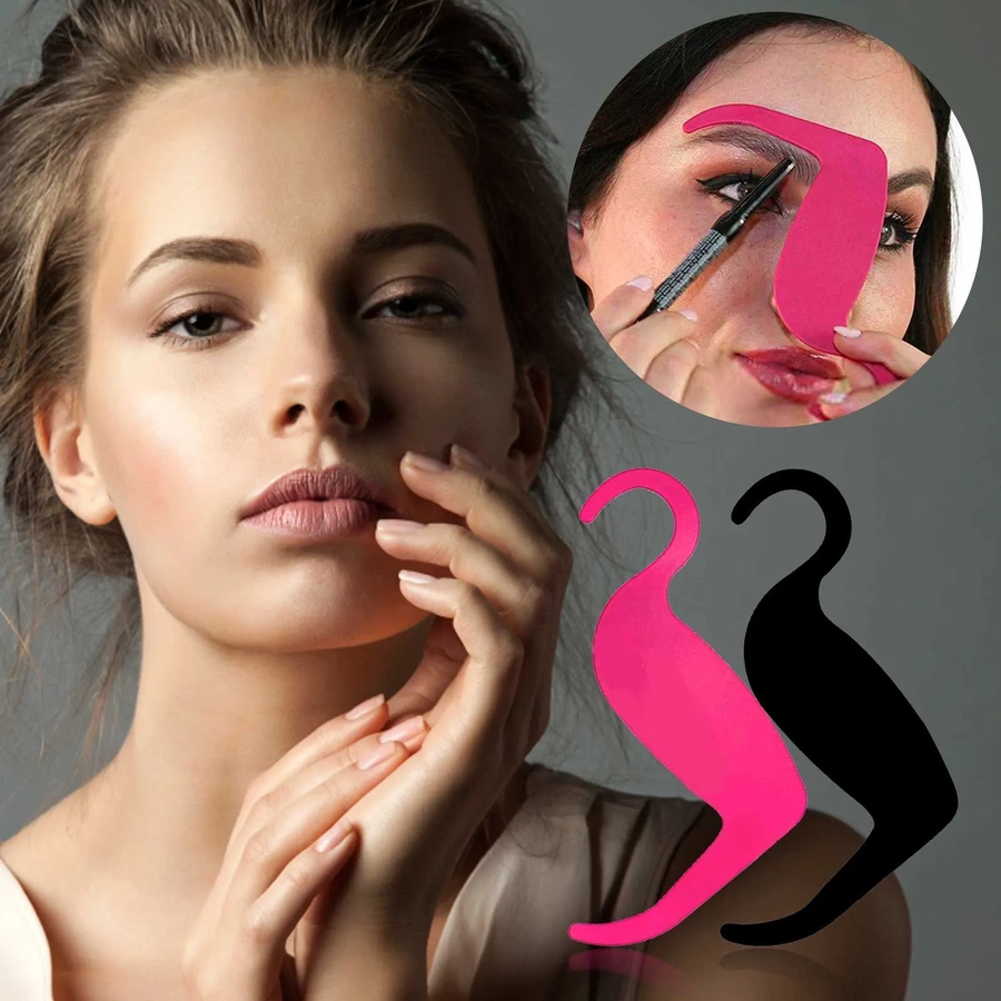 Szablon do konturowania linii twarzy oraz brwi