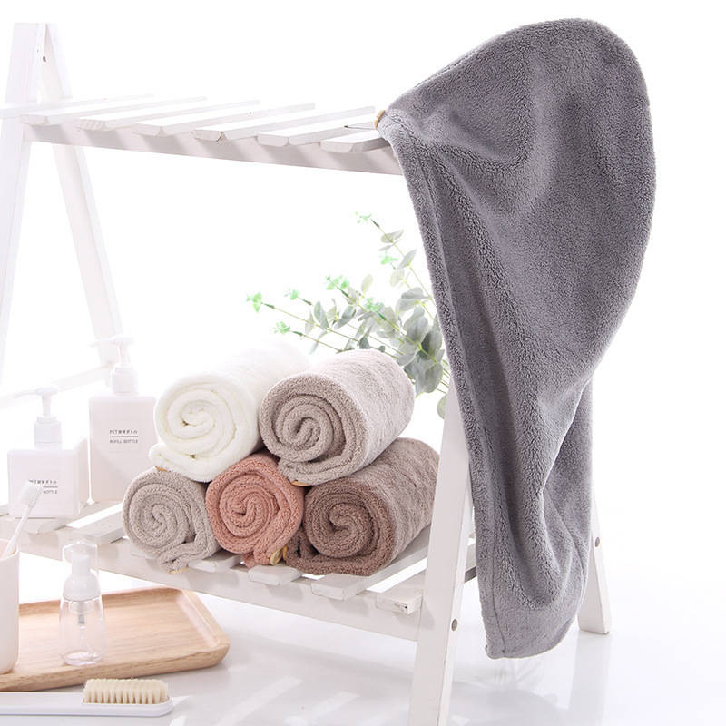 Ręcznik turban do włosów Coffee