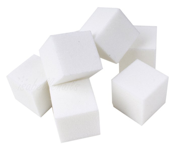 25x mini blok polerski kostka 100/100 4-stronna kolorowe