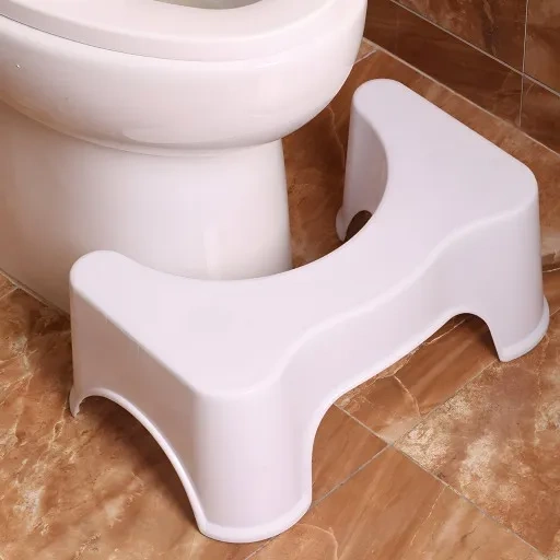 Łazienkowy podnóżek toaletowy 42 cm x 17 cm x 26 cm