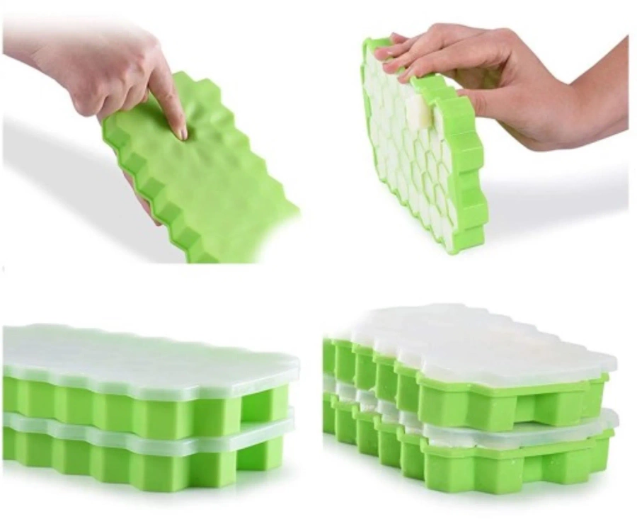 Silikonowa foremka do lodu plaster miodu 20 x 12