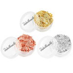 Zestaw pazłotko metaliczna folia do zdobień 3 szt