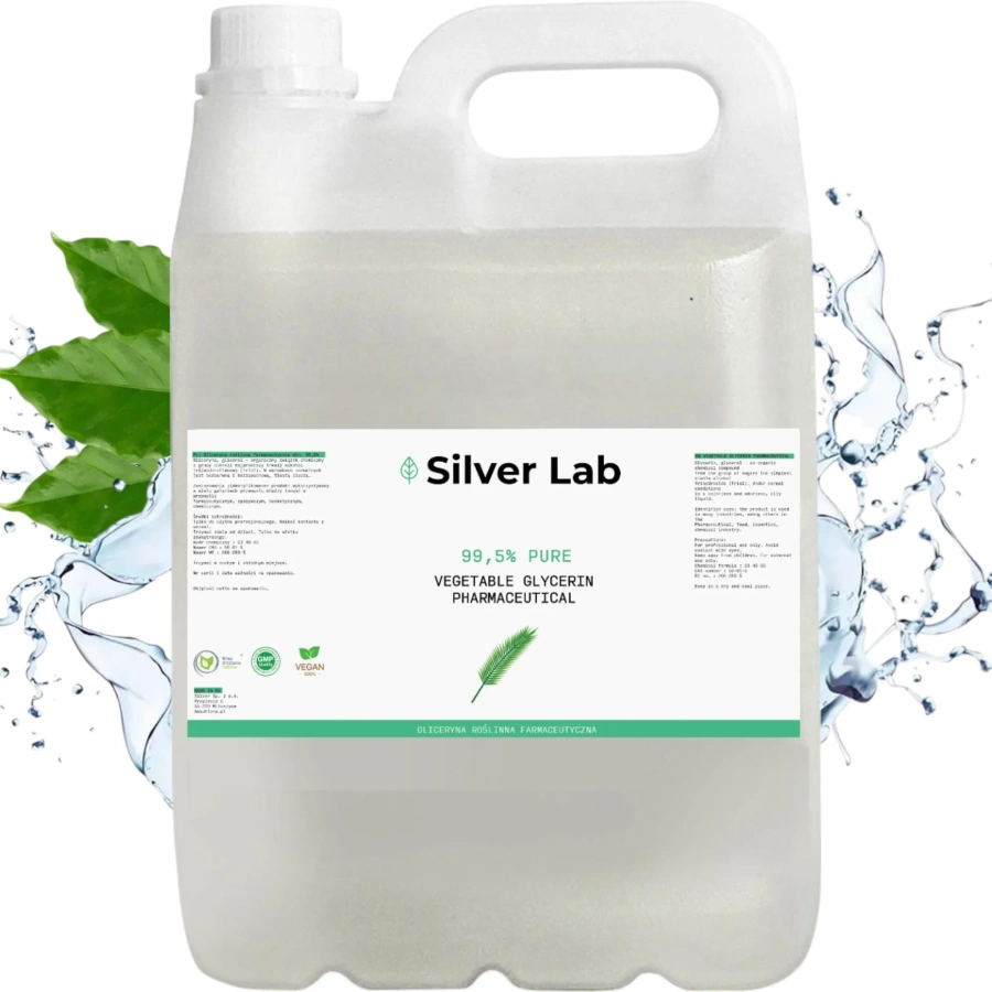 Gliceryna roślinna farmaceutyczna 99,5% 5 L