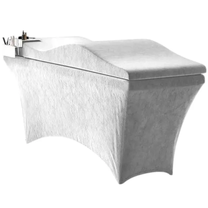 Prześcieradło na materac kosmetyczny szare