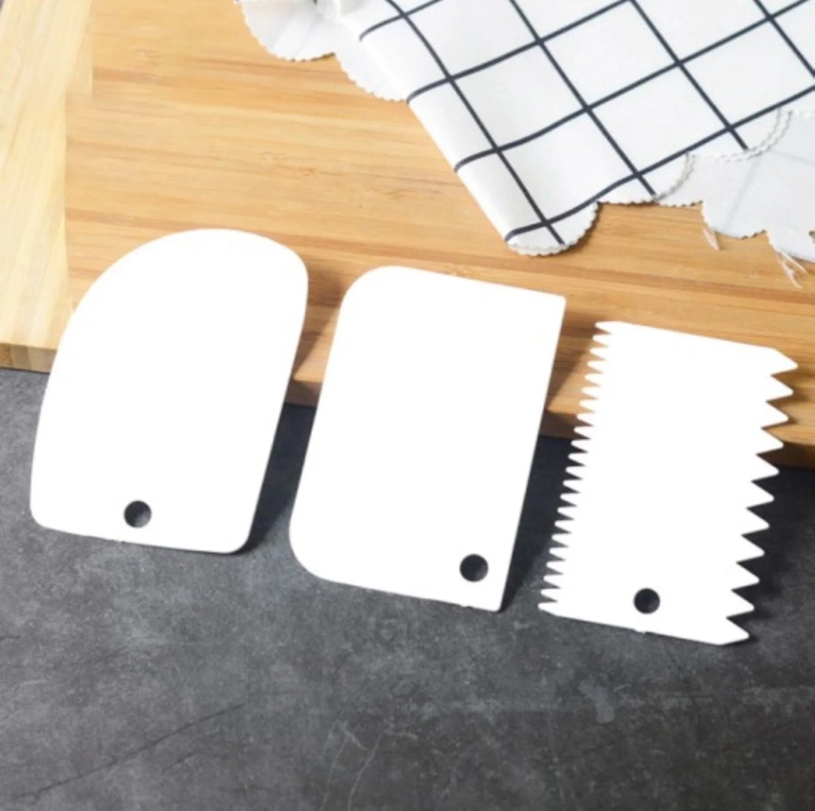 Szpatułka do dekoracji ciast i tortów 3 szt