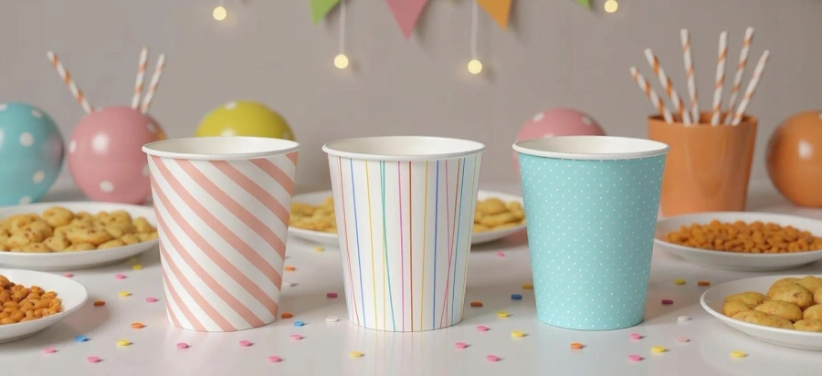 Kubki papierowe jednorazowe 50 szt. 250 ml