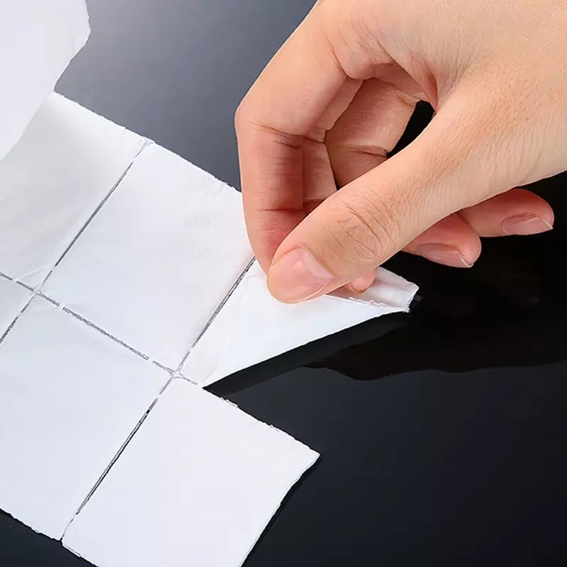 Waciki bezpyłowe 12 warstw, 500 szt.