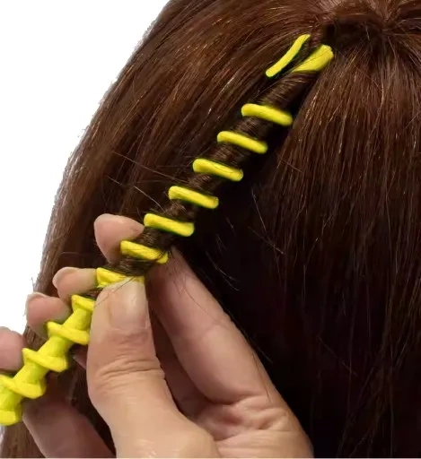 Papiloty do włosów kolorowe sprężynki 26 sztuk