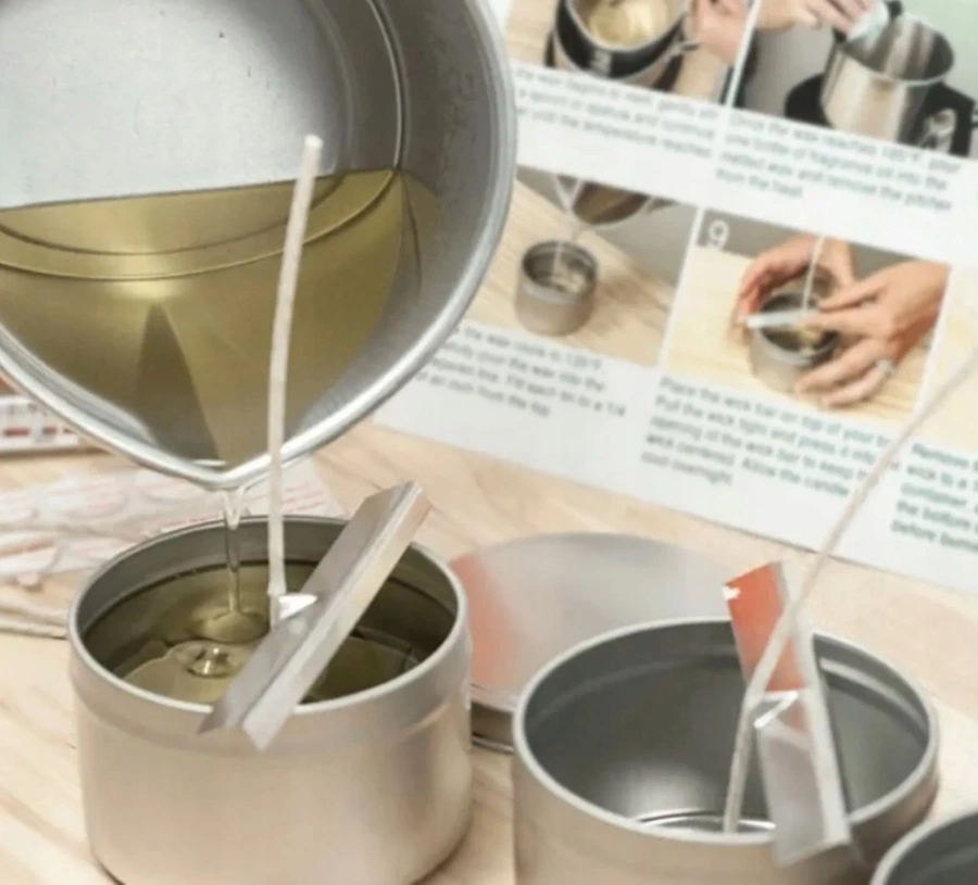 Parafina do odlewu świec granulat proszek czysta 1 kg