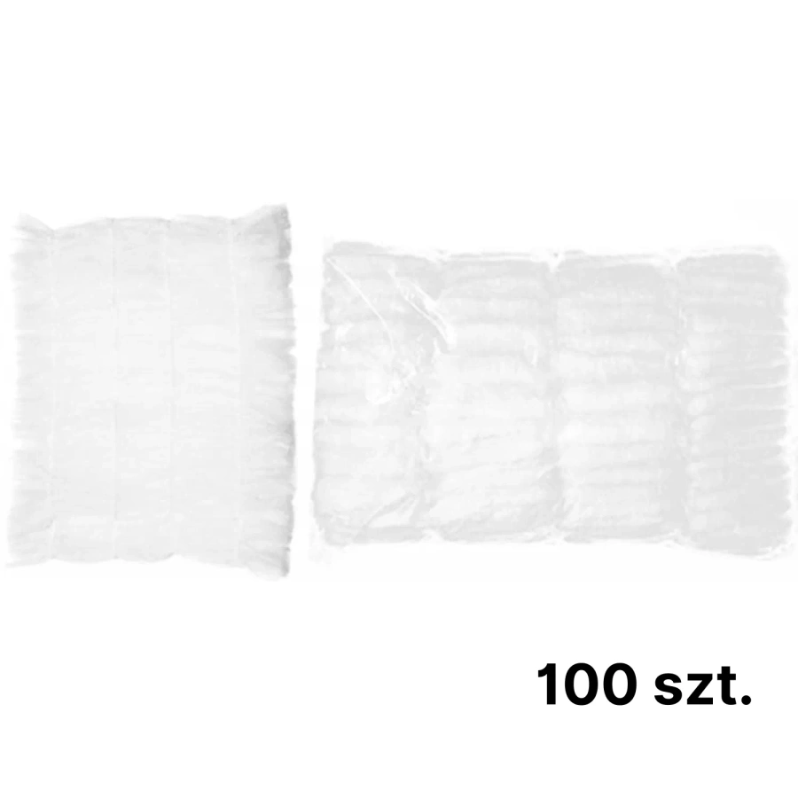 Jednorazowe opaski kosmetyczne na włosy 100 sztuk