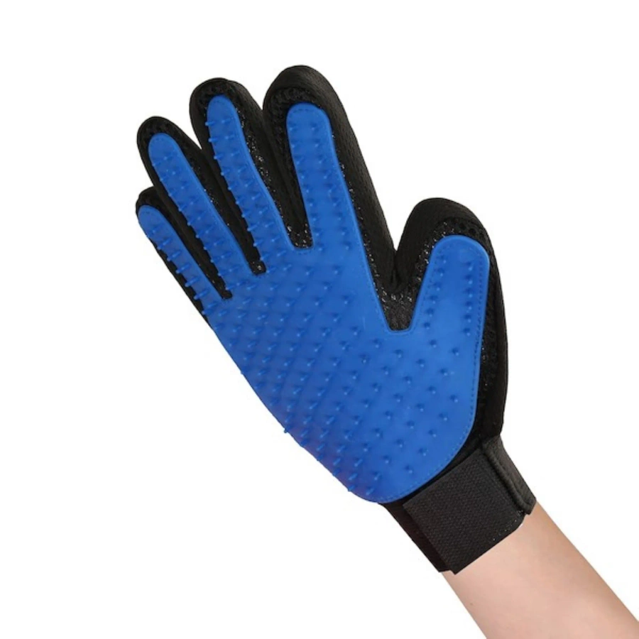 Masująca rękawica do sierści dla psa i kota