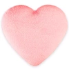 Puszek do pudru sypkiego puff welurowy serce róż