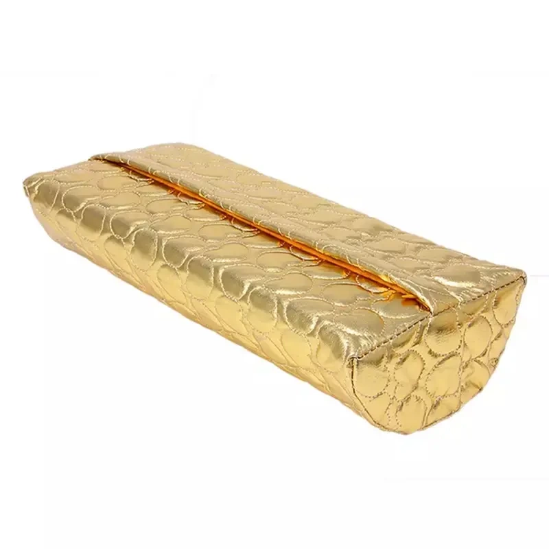 Poduszka pod dłonie do manicure - złoty