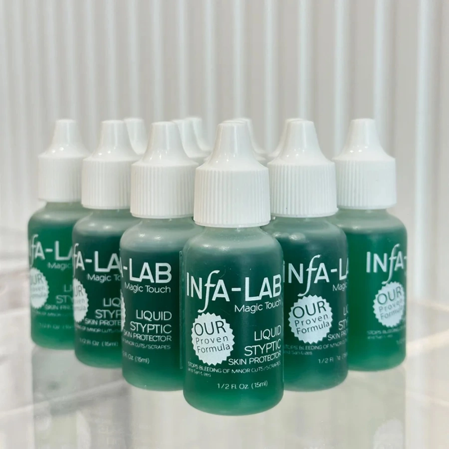 Antyseptyczny płyn hamujący krwawienie skórek Infa-Lab Liquid 15ml
