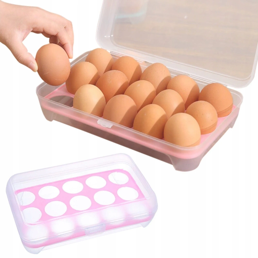 Pojemnik plastikowy na jajka 24 x 14 cm