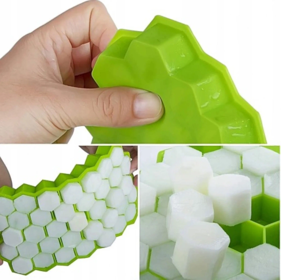 Silikonowa foremka do lodu plaster miodu 20 x 12