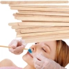 Szpatułki drewniane do depilacji wąskie 100 szt 140x6 mm