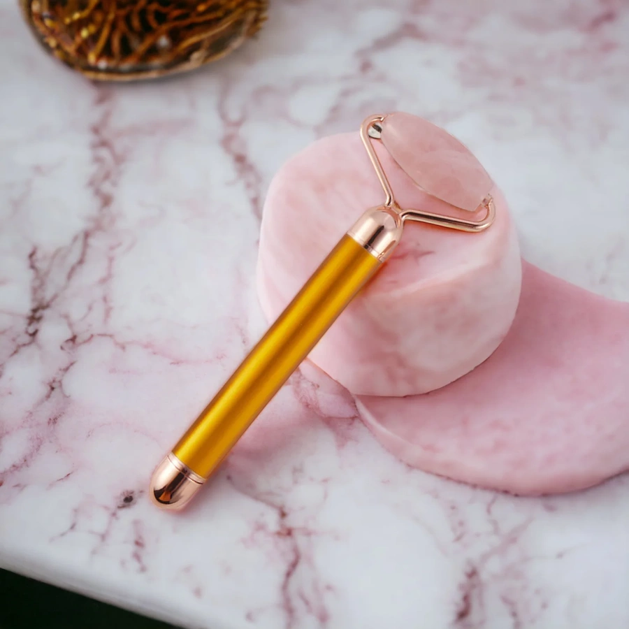 Elektryczny roller masażer do twarzy gua sha