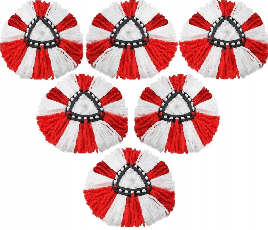 Nakładki do mopa obrotowego 6 sztuk