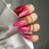 Lakier hybrydowy 7 ml - 379. Glitter Marshmallow