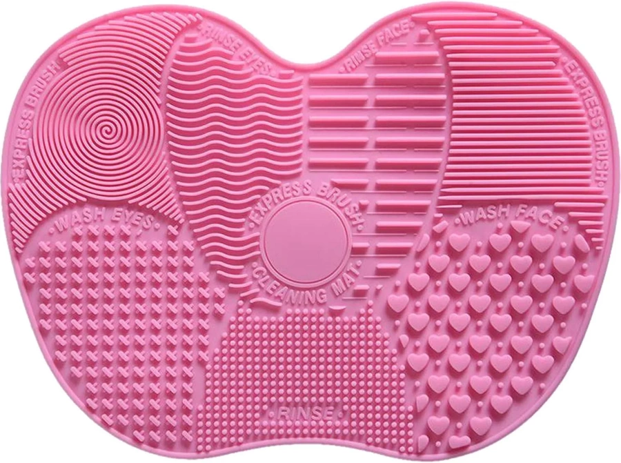 Myjka mata do czyszczenia pędzli - różowy