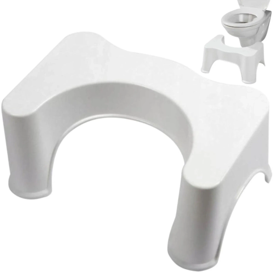 Łazienkowy podnóżek toaletowy 42 cm x 17 cm x 26 cm