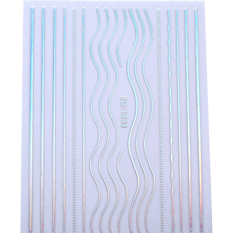 Naklejki 3D na paznokcie holo JO-1333