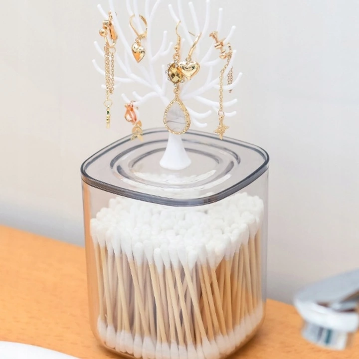 Organizer na biżuterię, waciki, patyczki do uszu