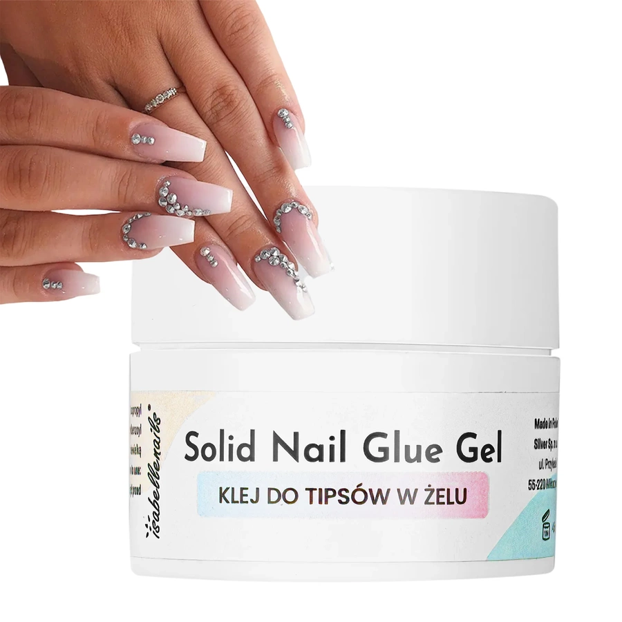 Klej do tipsów w żelu Solid Nail Glue Gel 4,5 g
