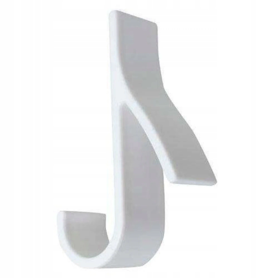 Wieszak na ręczniki biały 2 szt