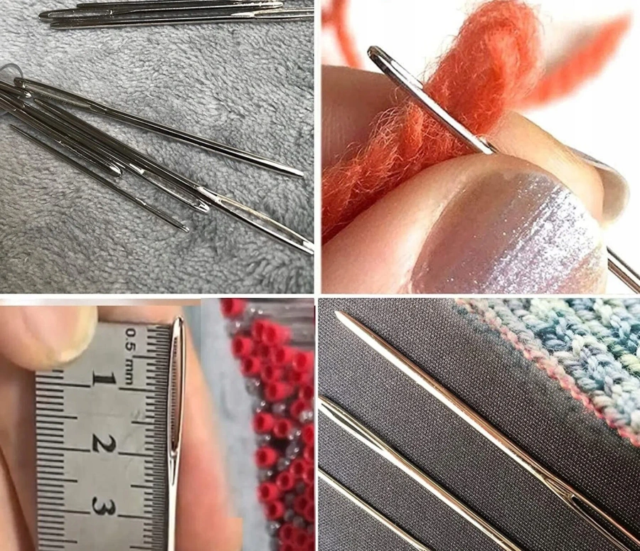 Zestaw do szycia przybornik krawiecki - igły, nitki nożyczki