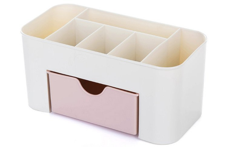 Szkatułka - organizer na kosmetyki z szufladką