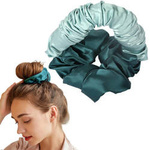 Wałek do loków opaska do koka z gumką do włosów na noc